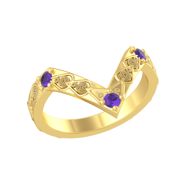 Triangle Ring Gold