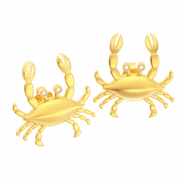 crab earrings