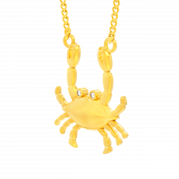 crab necklace