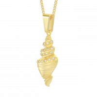 tulip shell necklace