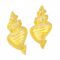 shell earrings tulip