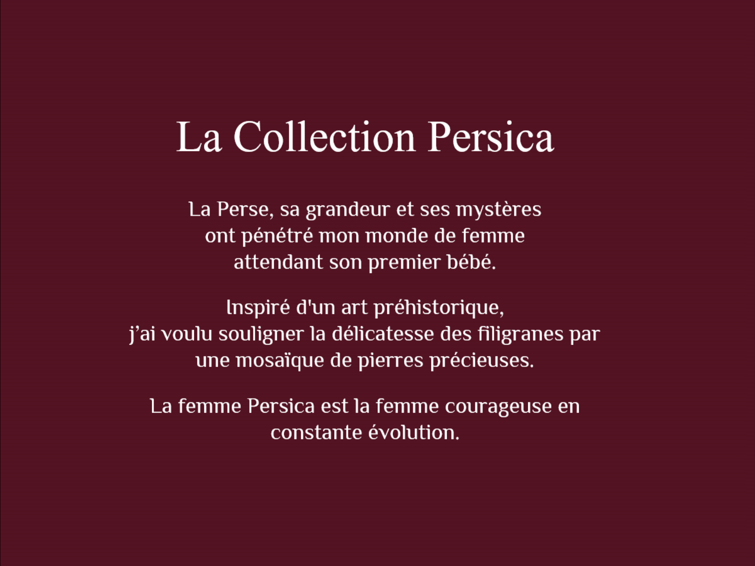 La collection persica 12