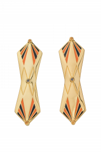 africana earrings gold