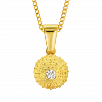 sea urchin necklace