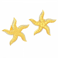 boucles d'oreilles étoile de mer