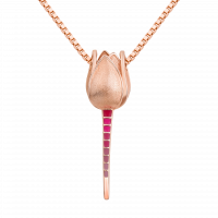 Tulip Necklace Gold
