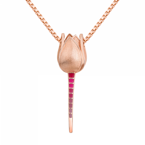 Tulip Necklace Gold